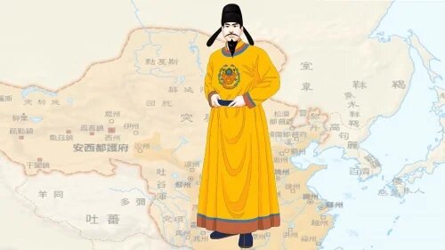 Ли Шиминь (599-649 гг.), личное имя императора Тайцзуна (династия Тан), правил 626-649 гг., и положил начало «правлению Чжэньгуань». (Источник изображения: Ручная роспись иллюстрации Чжицин/Увидеть Китай)