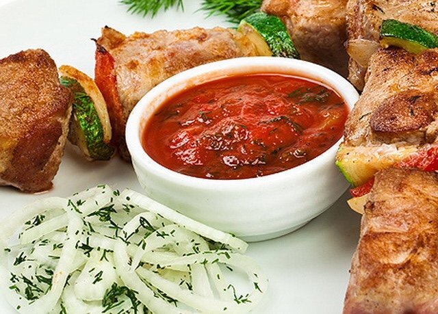 Соус томатный для шашлыка