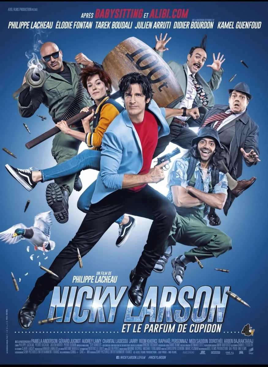 В оригинале называется фильм конечно же не так. Оригинальное название переводится как Никки Ларсон и Парфюм Купидона.