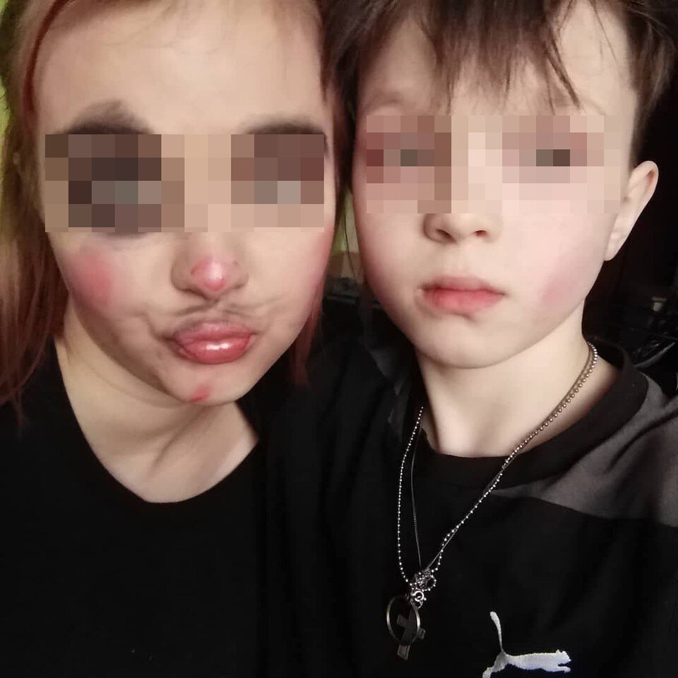    С приятелем Сашей, которого объявила отцом ребенка, она общается редко. Фото: тг-канал.