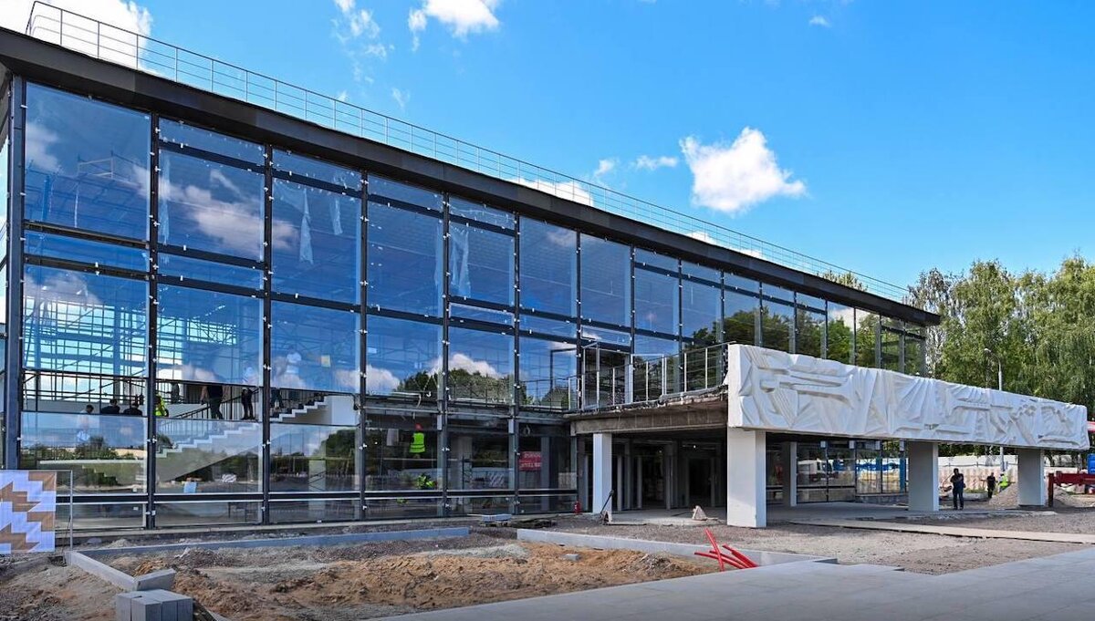 t.me/mos_sobyanin/📷Дворец пионеров во время реставрации