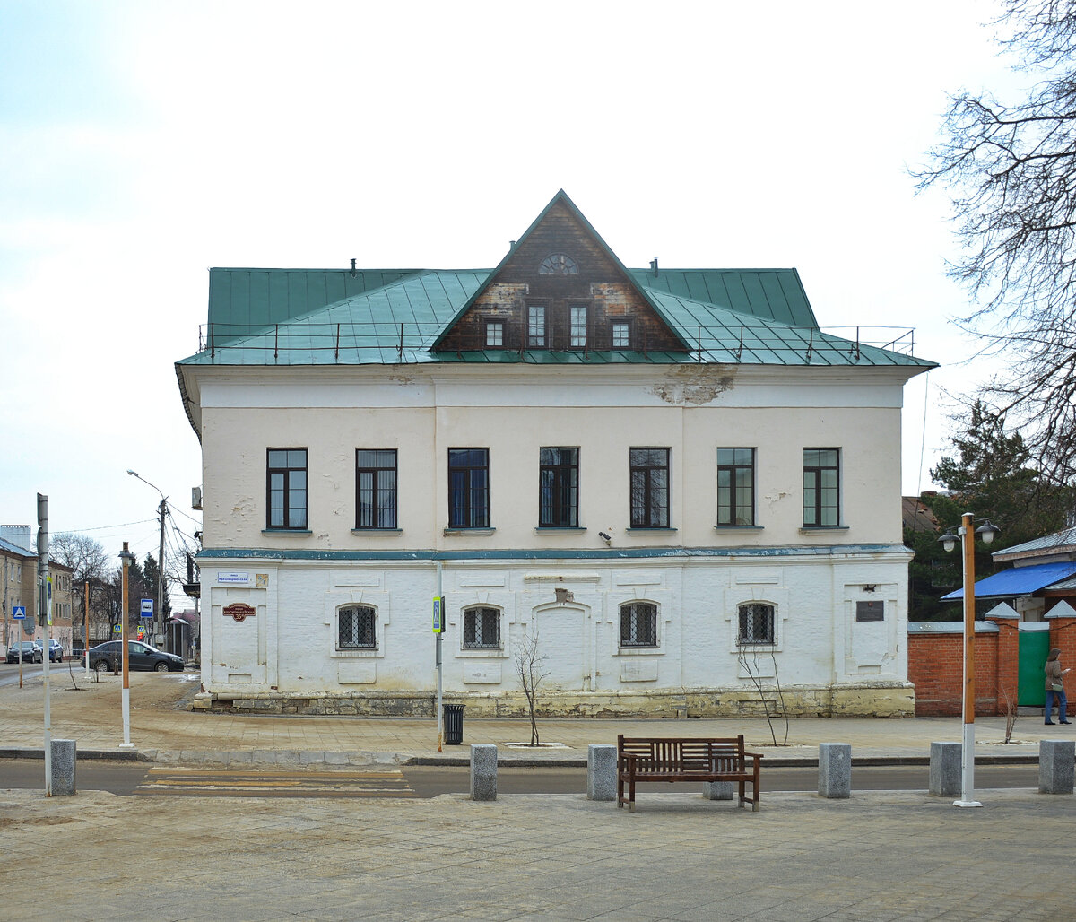 Дом Н. И. Ярцева, зарайского головы. Теперь в нём казначейство