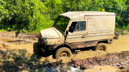 Мужик на ЛУАЗЕ показал НИВАМ как надо. Chevrolet NIVA и НИВА 3д в ...