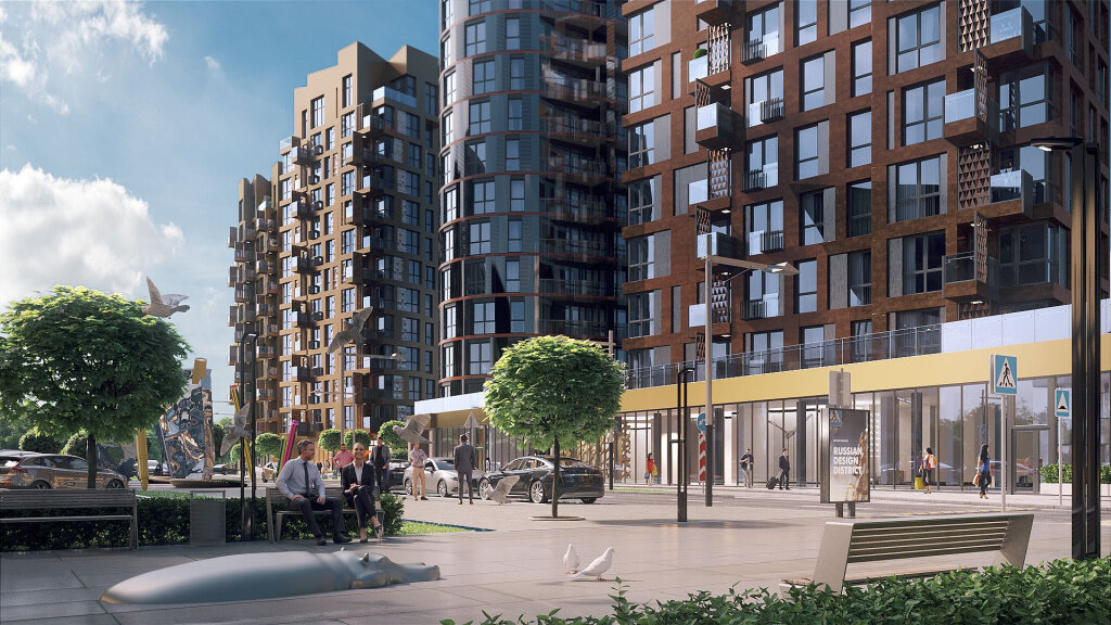 Введён в эксплуатацию авторский жилой кластер Russian Design District