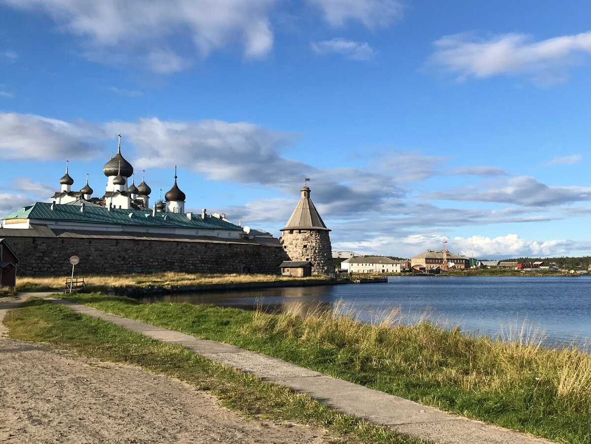 Соловецкий монастырь панорама