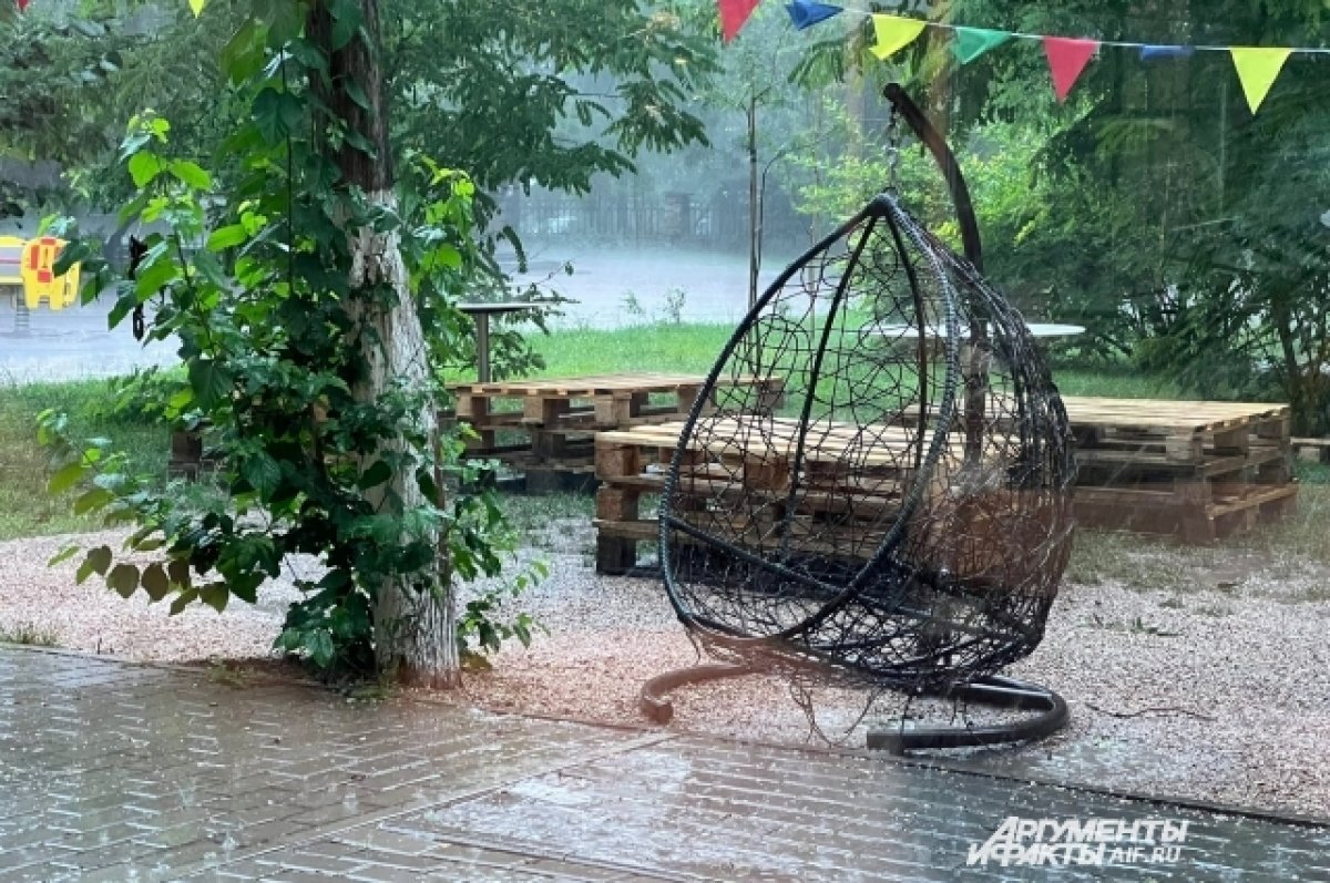    В течение дня 6 июля на Тамбовщине возможен ливень с грозой