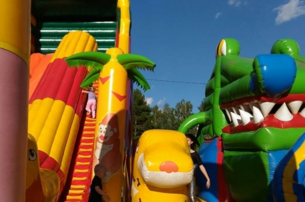    В Краснодаре неизвестные подожгли батут стоимостью 900 тысяч рублей