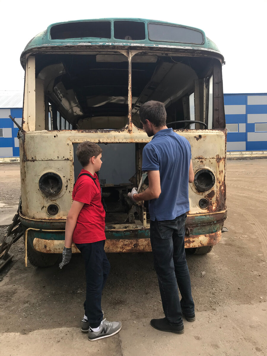 В мастерской Вегабуса