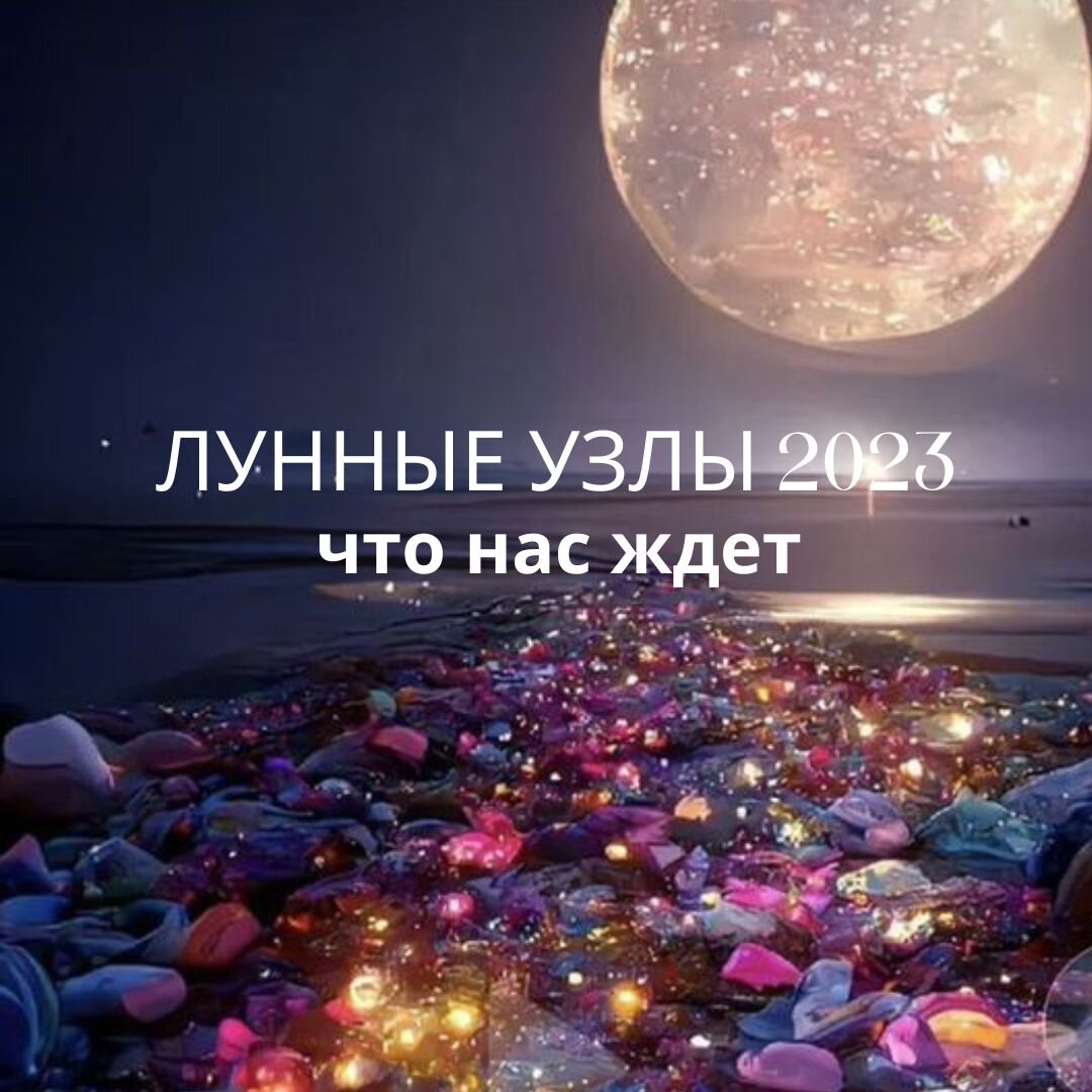 Лунные Узлы Меняют знаки Зодиака в 2023 году. изображение из открытого источника 