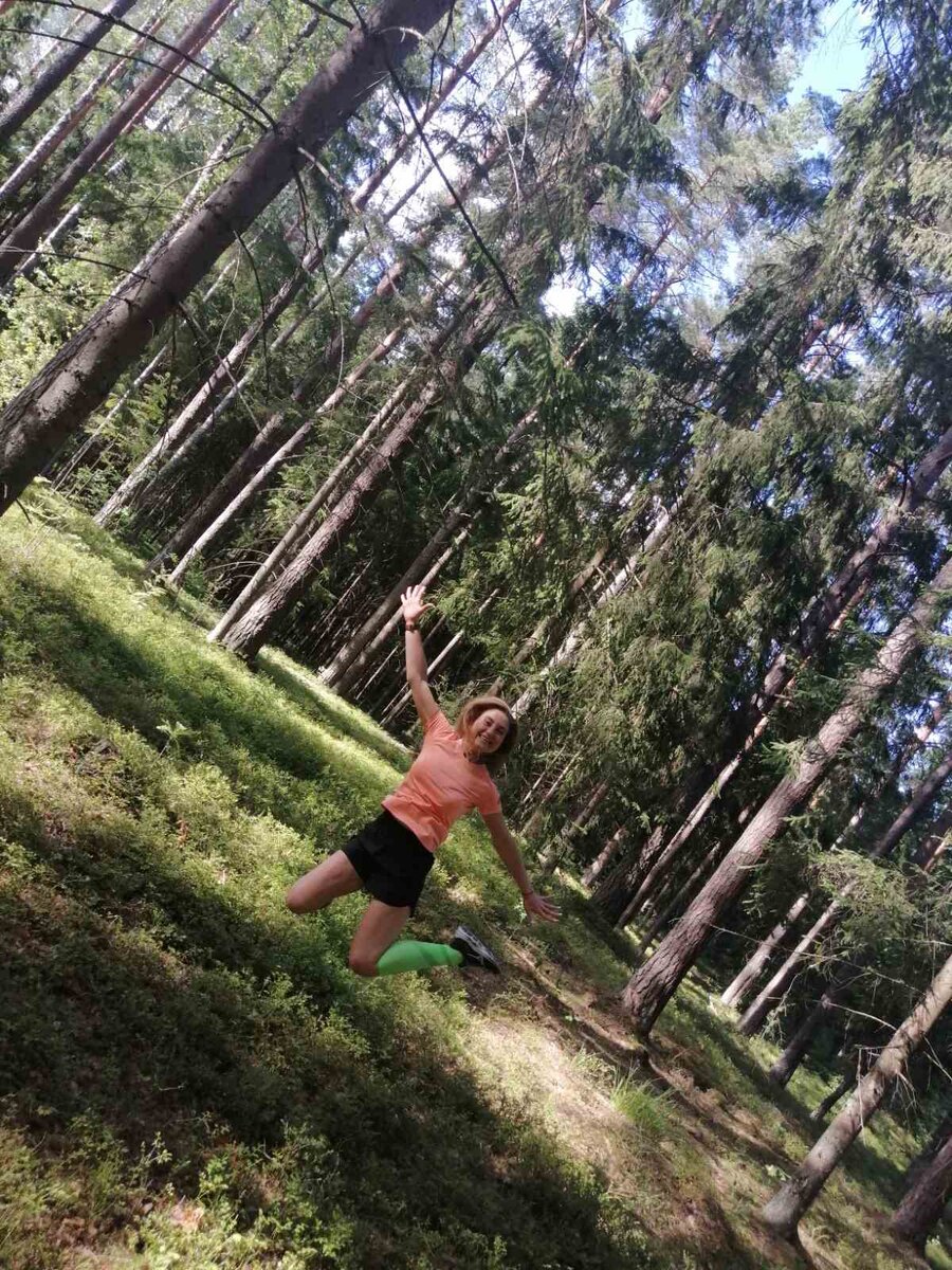 Бегающая мама, она такая) 