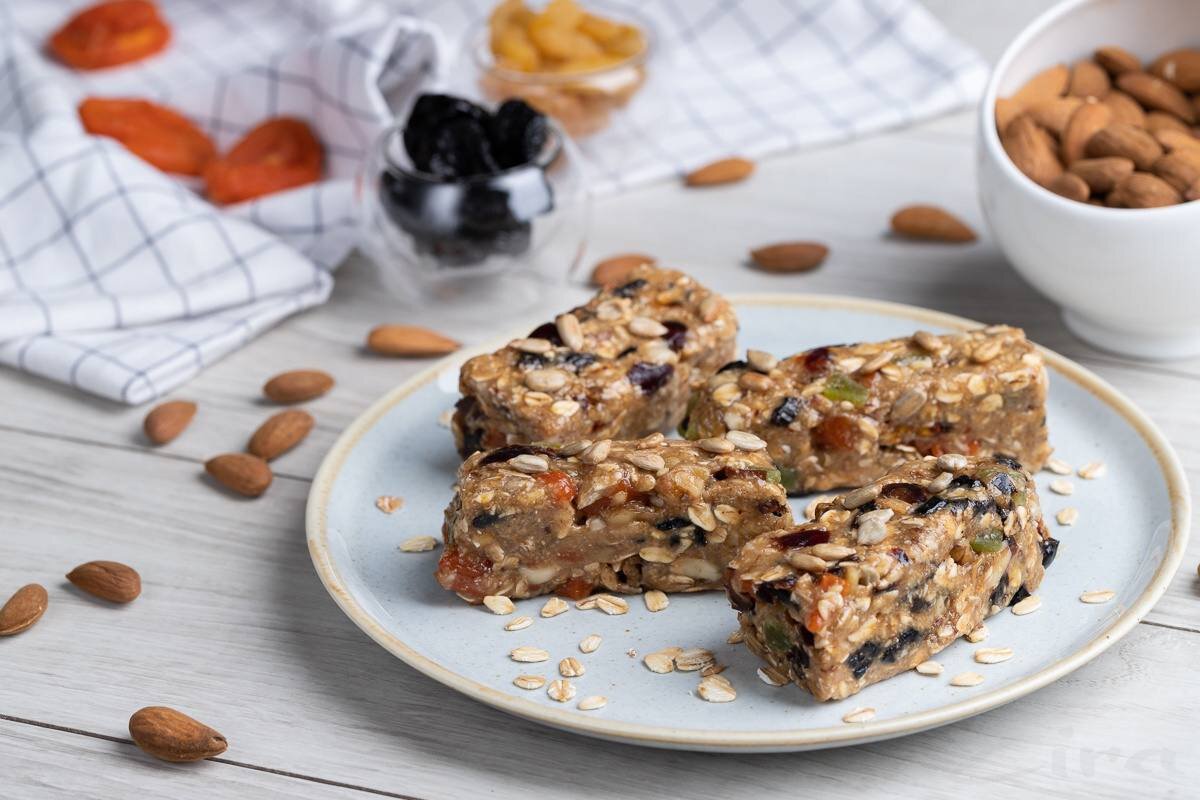 Овсяные батончики - лёгкий рецепт 
