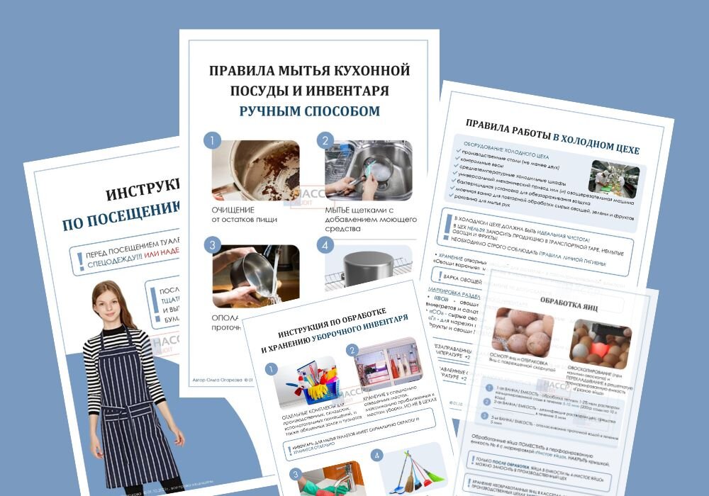 Примеры инструкций ,которые мы предоставляем нашим клиентам