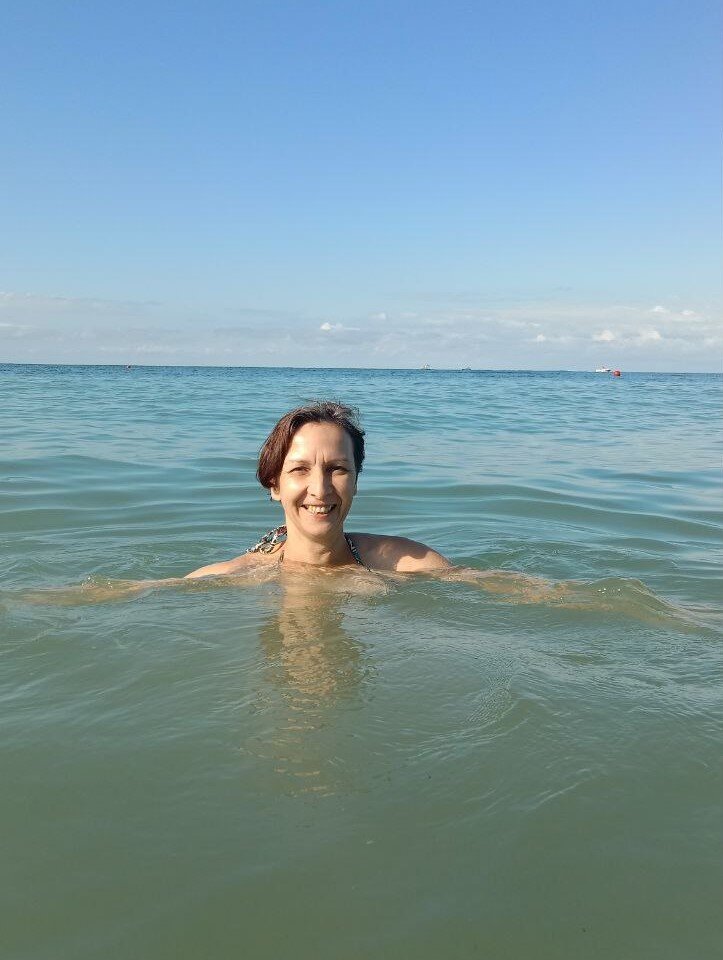 Плавание в море