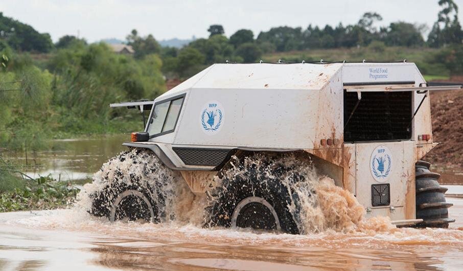    Грузовик-амфибия SHERP WFP ООНФото: wfp.org