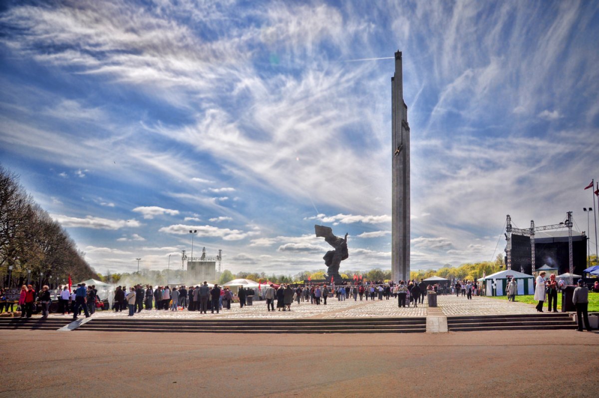    День победы 9 мая, Рига, Латвия.