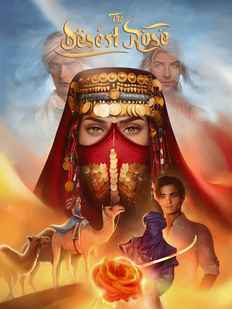 Арт по новелле "Роза Пустыни"