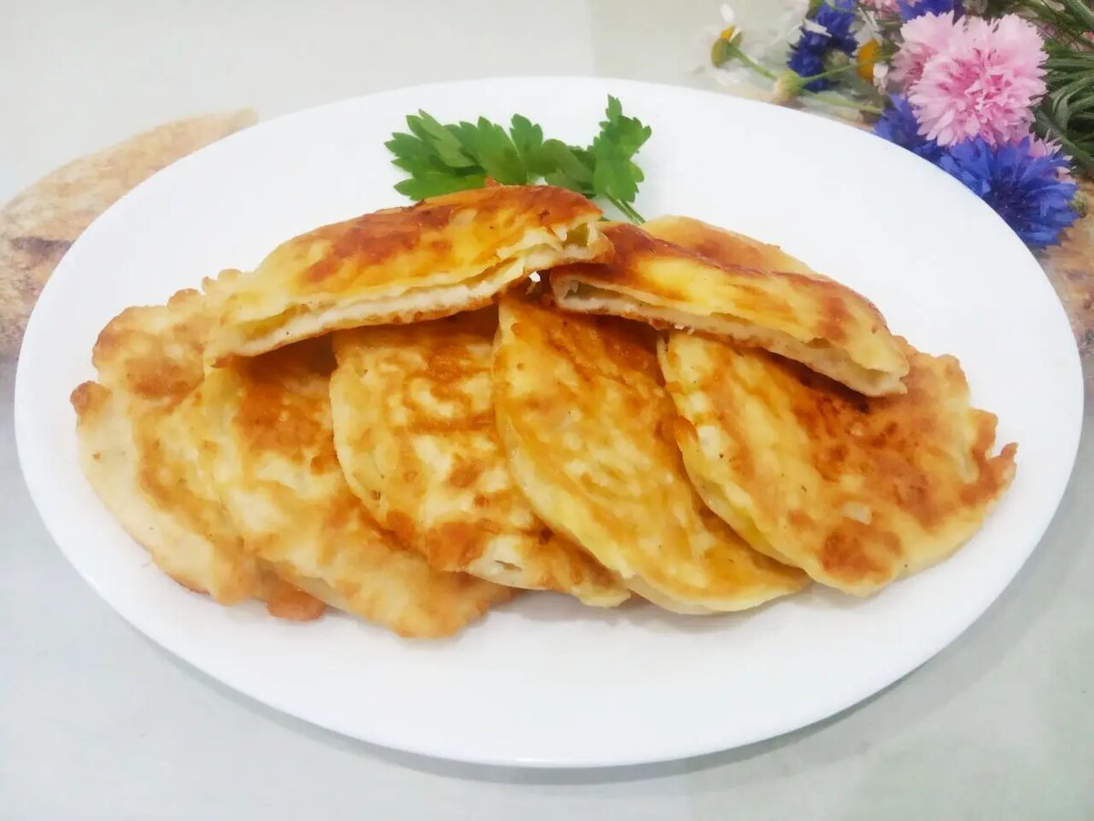 Жареные кабачки в яично-сырном кляре