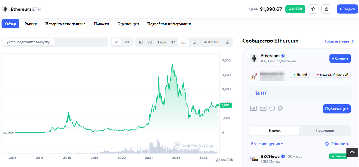 https://coinmarketcap.com/currencies/ethereum/