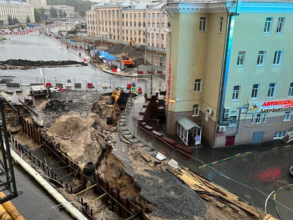 Нижегородцы массово объезжают стройплощадку метро на Свободе через дворы |  Gipernn.ru | Гипермаркет недвижимости | Дзен