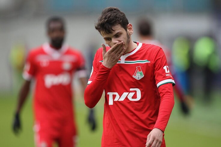 Хвича Кварацхелия в составе московского «Локомотива»