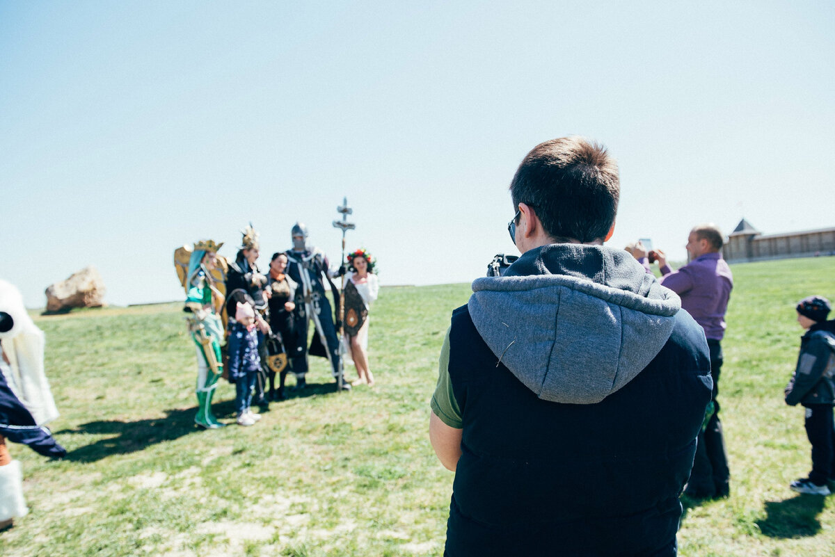 Обязательные фото с гостями парка