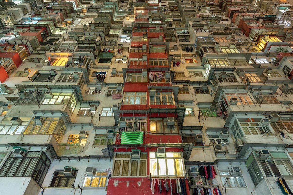 Shutterstock📷Так выглядит многоэтажный дом в Китае