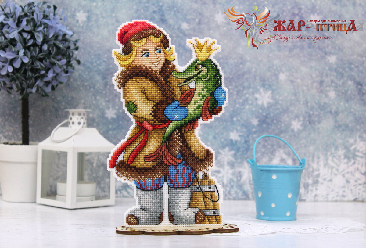 По велению Емели - набор для вышивки Жар Птица