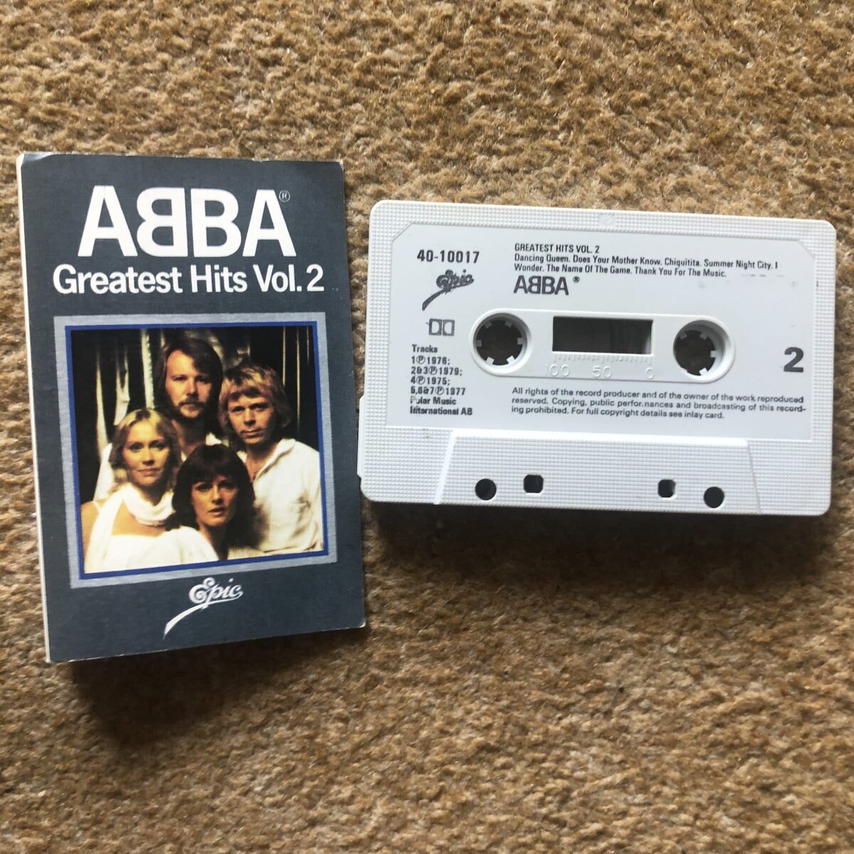 Кассету ABBA я не нашел, пусть будет такая!