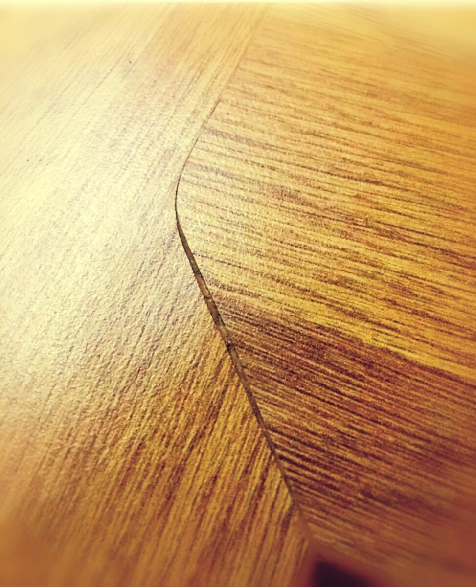 Фото еврозапила, обратите внимание, что  щель всё-такие есть.