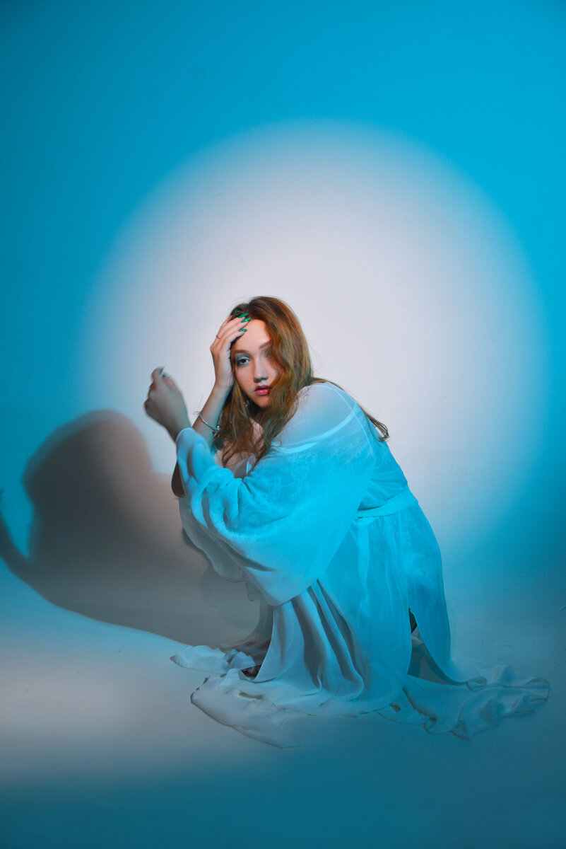 Фотосессия для моей клиентки на циклораме. 