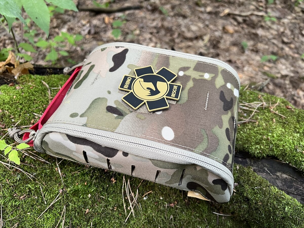 Подсумок для тактической аптечки 002M IFAK от Rhino Rescue в цвете мультикам