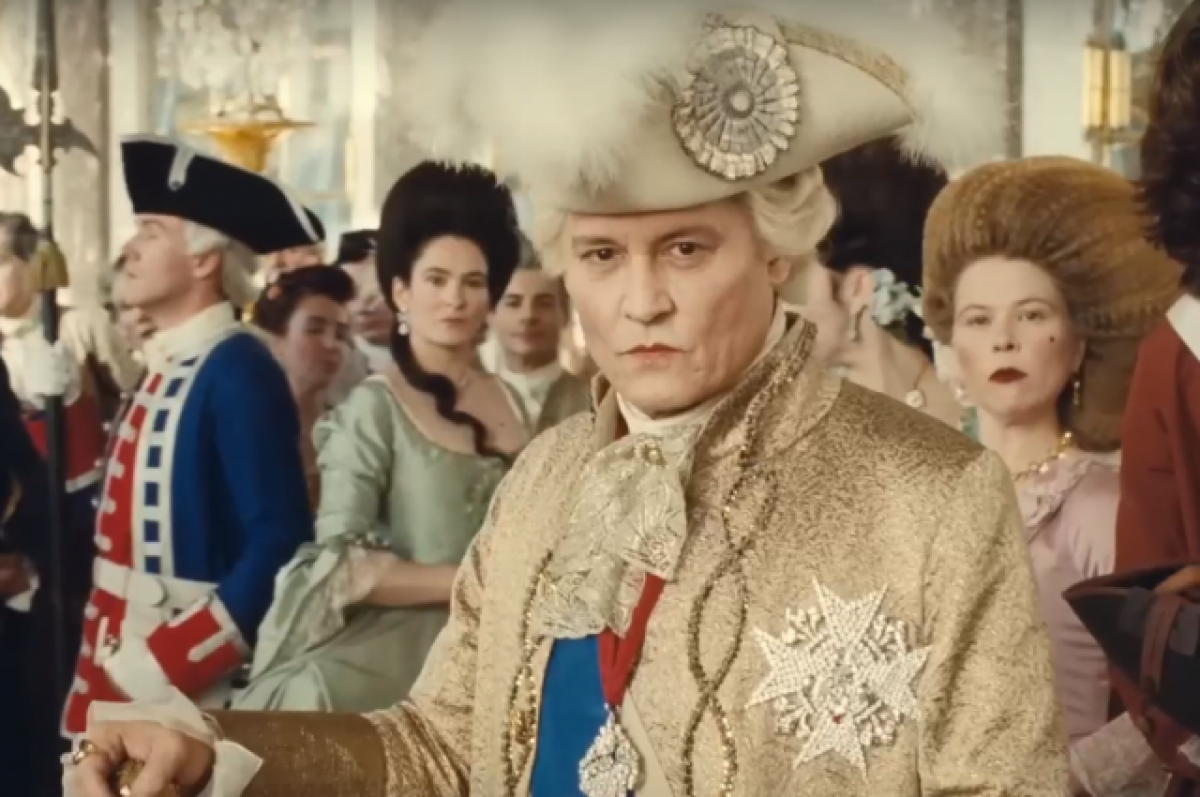    Джонни Депп, кадр из фильма «Жанна Дюбарри».