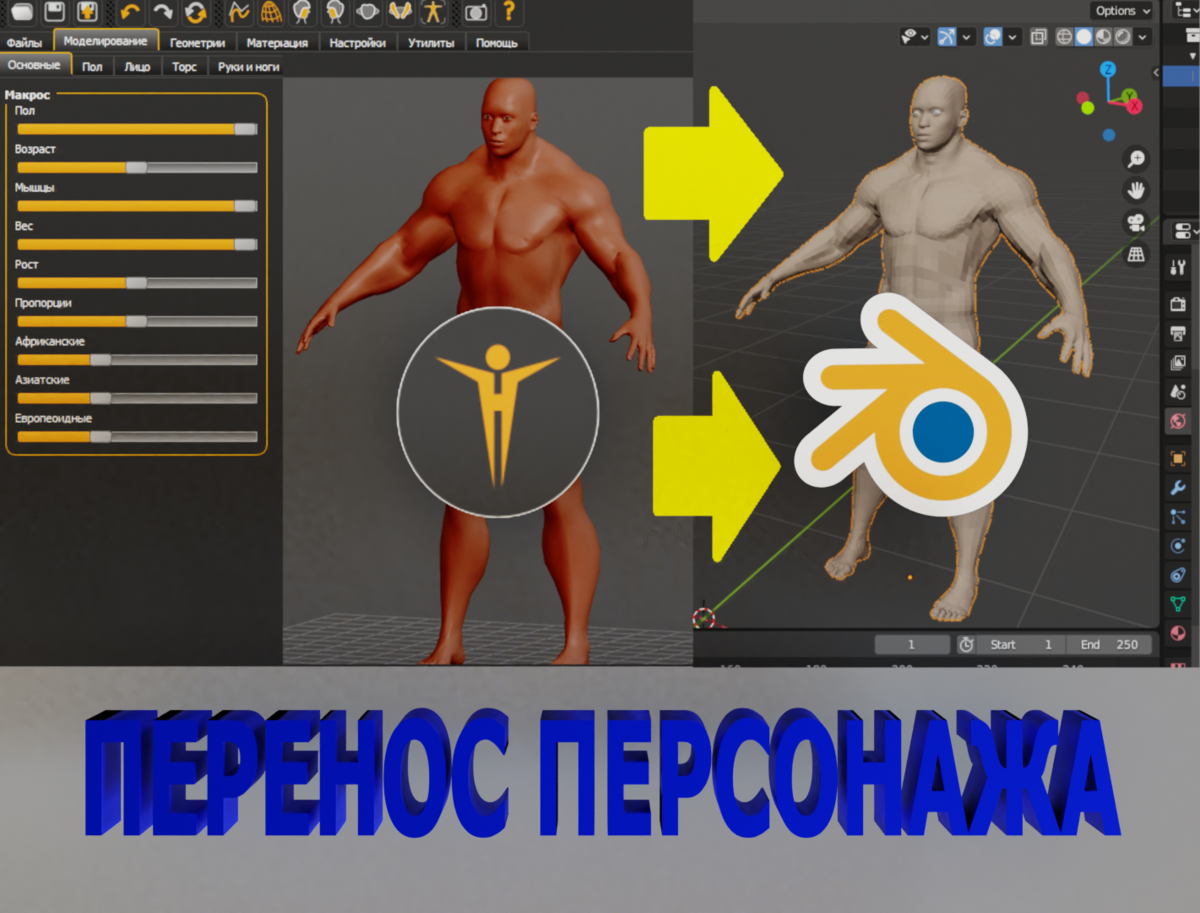 как перенести персонажа.