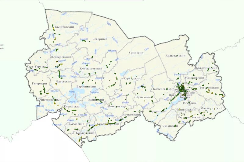 Карта района Официальный сайт Администрации Маслянинского района Новосибирской о