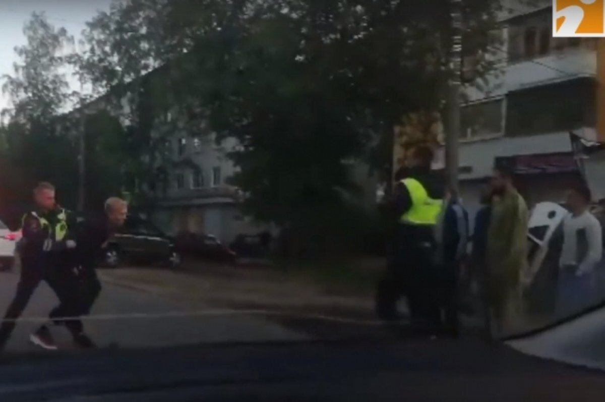    Опубликовано видео задержания участника смертельного ДТП в Твери