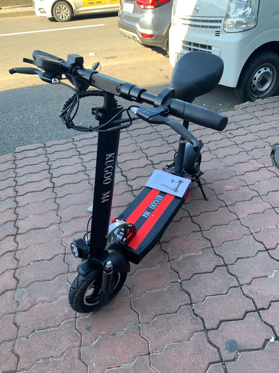 Электросамокат Scooter цепной привод