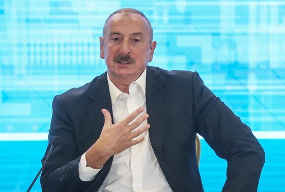    Президент Азербайджана Ильхам Алиев