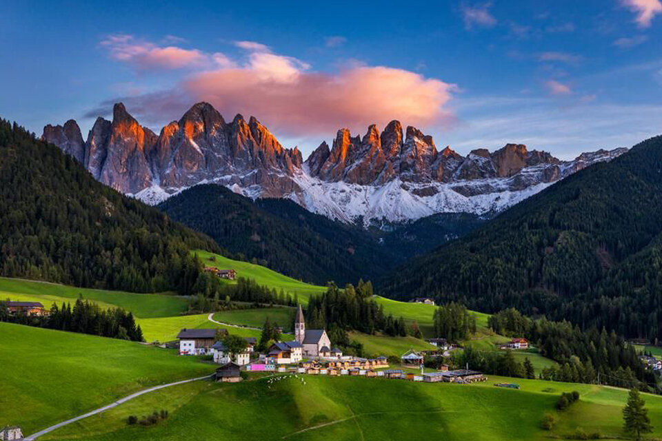 Val di Funes Италия