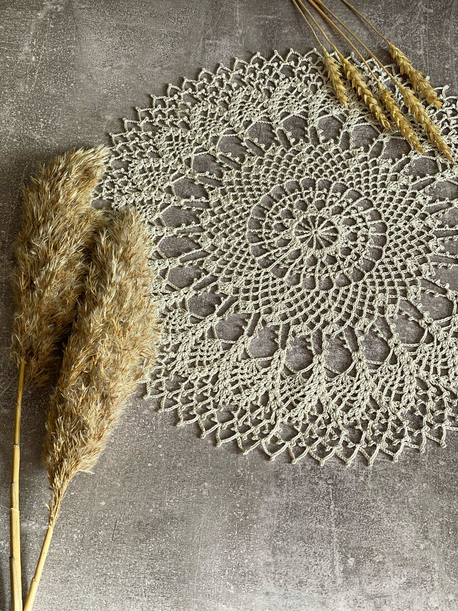 Вязание салфеток на заказ в различных цветах и по вашим размерам