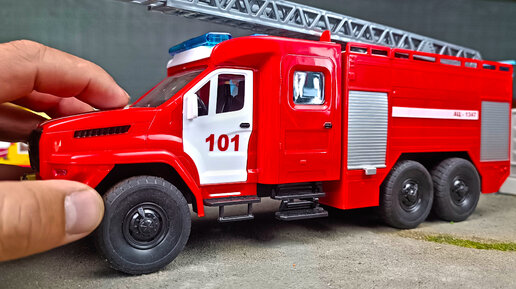 Пожарная машина своими руками | Пожарная машина, Пожарные поделки, Пожарные