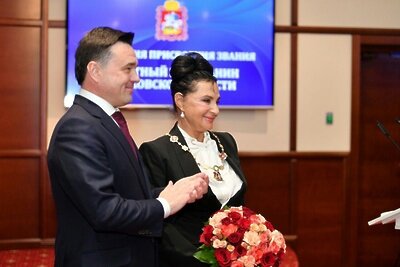    Заслуженный тренер России Ирина Винер‑Усманова стала почетным гражданином Подмосковья © Пресс-служба Губернатора и Правительства Московской области
