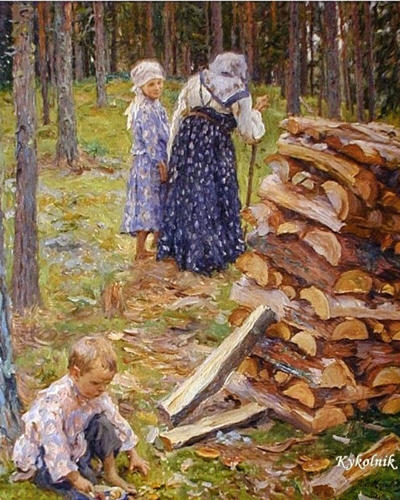 Художник Александр Моравов "Россия"