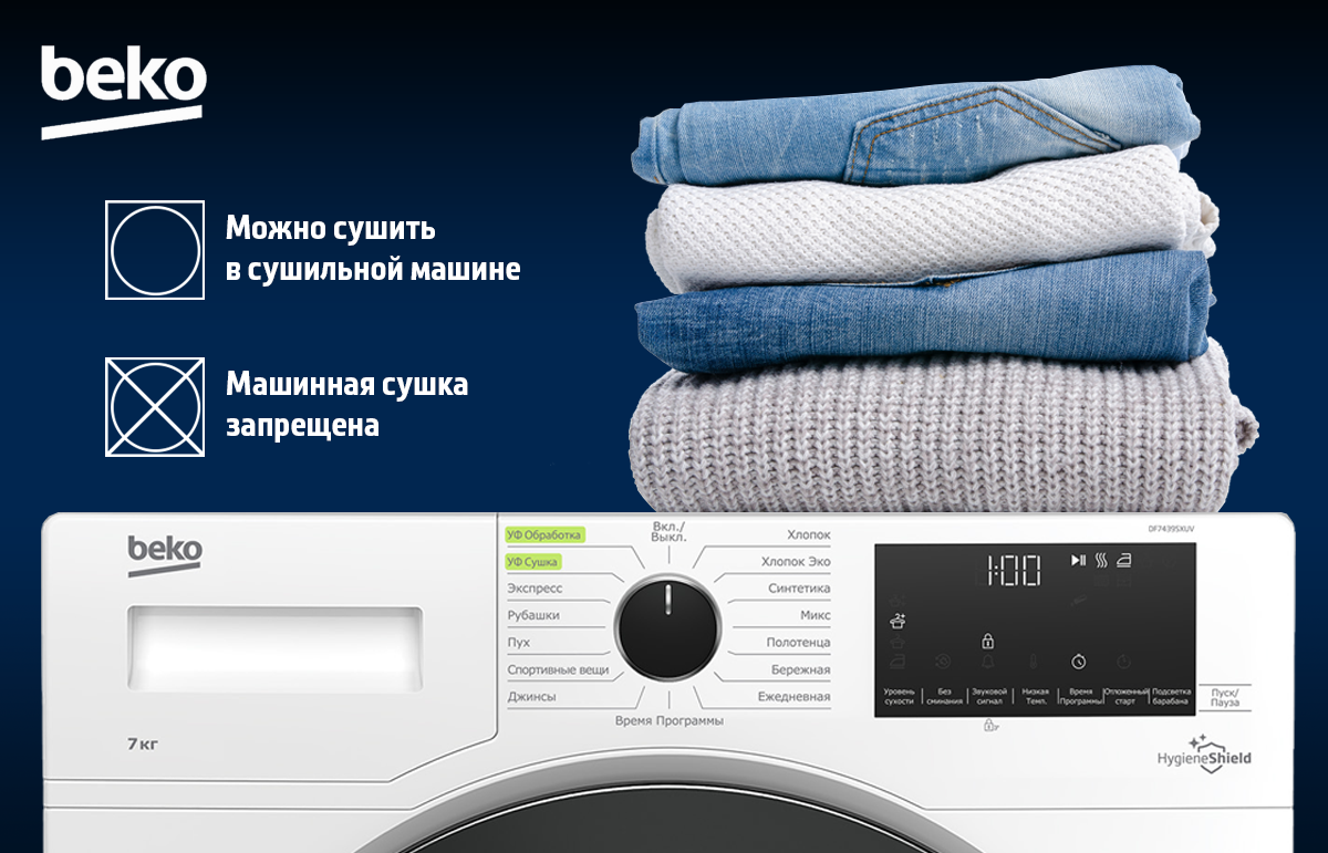 Сушка вещей в сушильной машине: вот, что нужно знать! | Beko Russia | Дзен