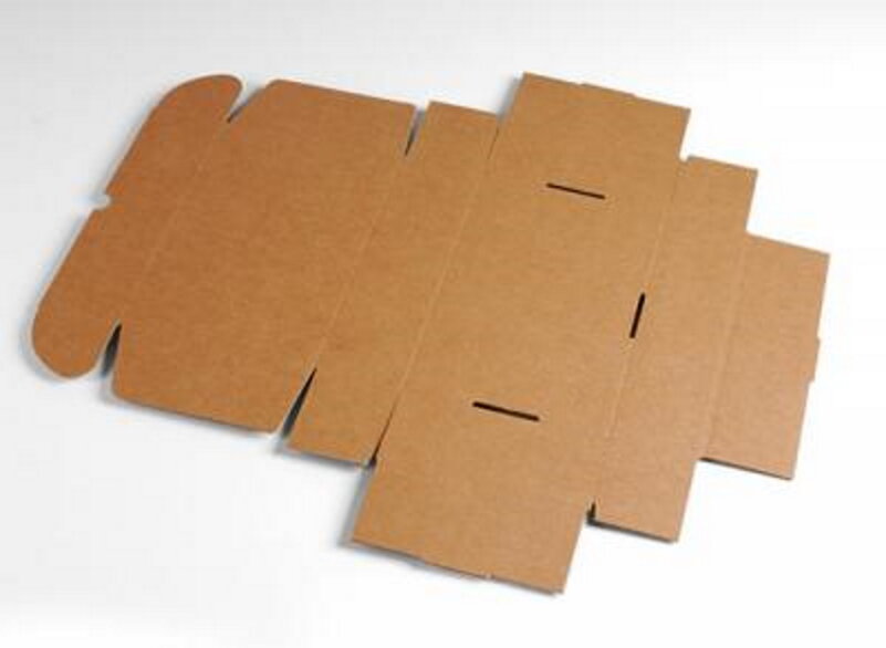 Плоская заготовка из картона