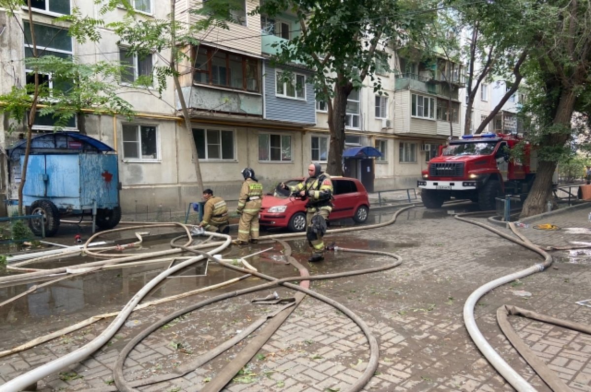    В результате взрыва бытового газа в Астрахани погибли два человека