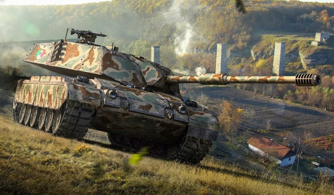 Выход обновления 1.25 мир танков. Танк Бизон с45. BISONTE c45. BISONTE C 45 World of Tanks. BISONTE c45 танк.