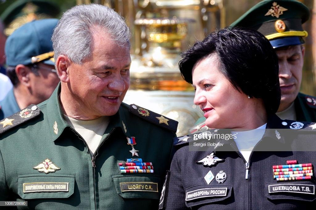 Женщины генералы рф. Шевцова зам министра обороны.