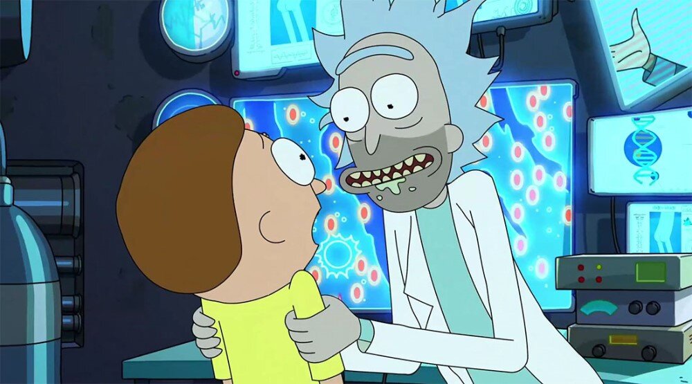     Кадр из 6 сезона мультсериала «Рик и Морти» (2022)