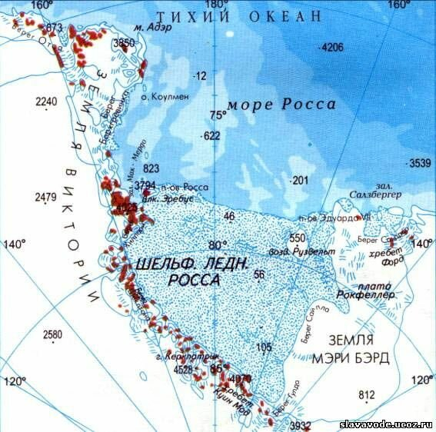 Шельковый ледник роса на карте. Шельфовый ледник Росса на карте Антарктиды. Море Росса на карте Антарктиды. Море росса какой океан
