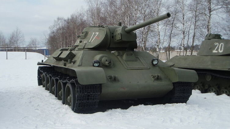    Т-34 1941 года выпуска в Бронетанковом музее в Кубинке Фото: Галин Владимир Петрович, общественное достояние